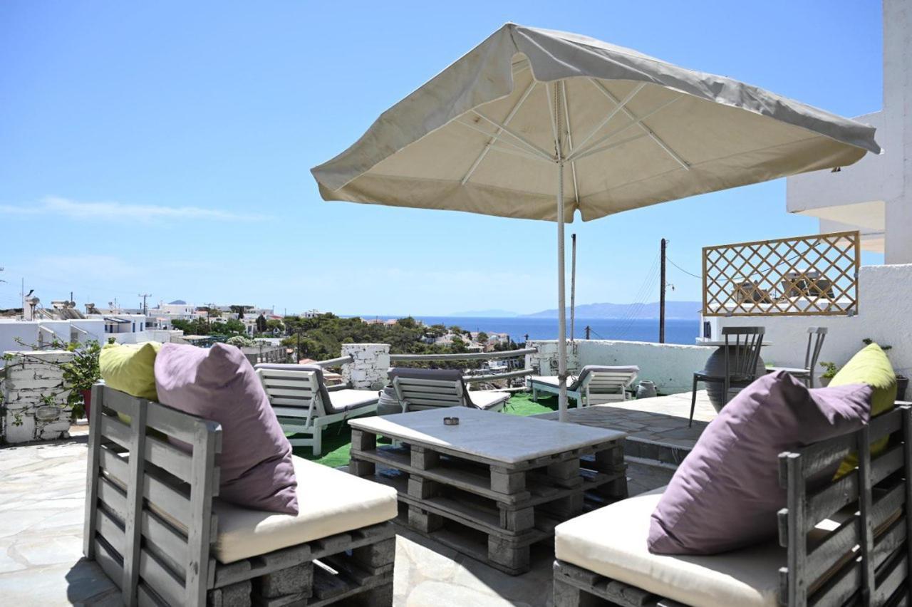 Panorama View Kanala Apartment Kythnos Bagian luar foto