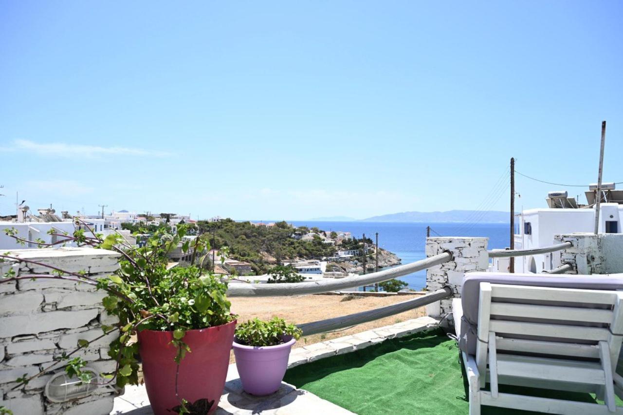 Panorama View Kanala Apartment Kythnos Bagian luar foto