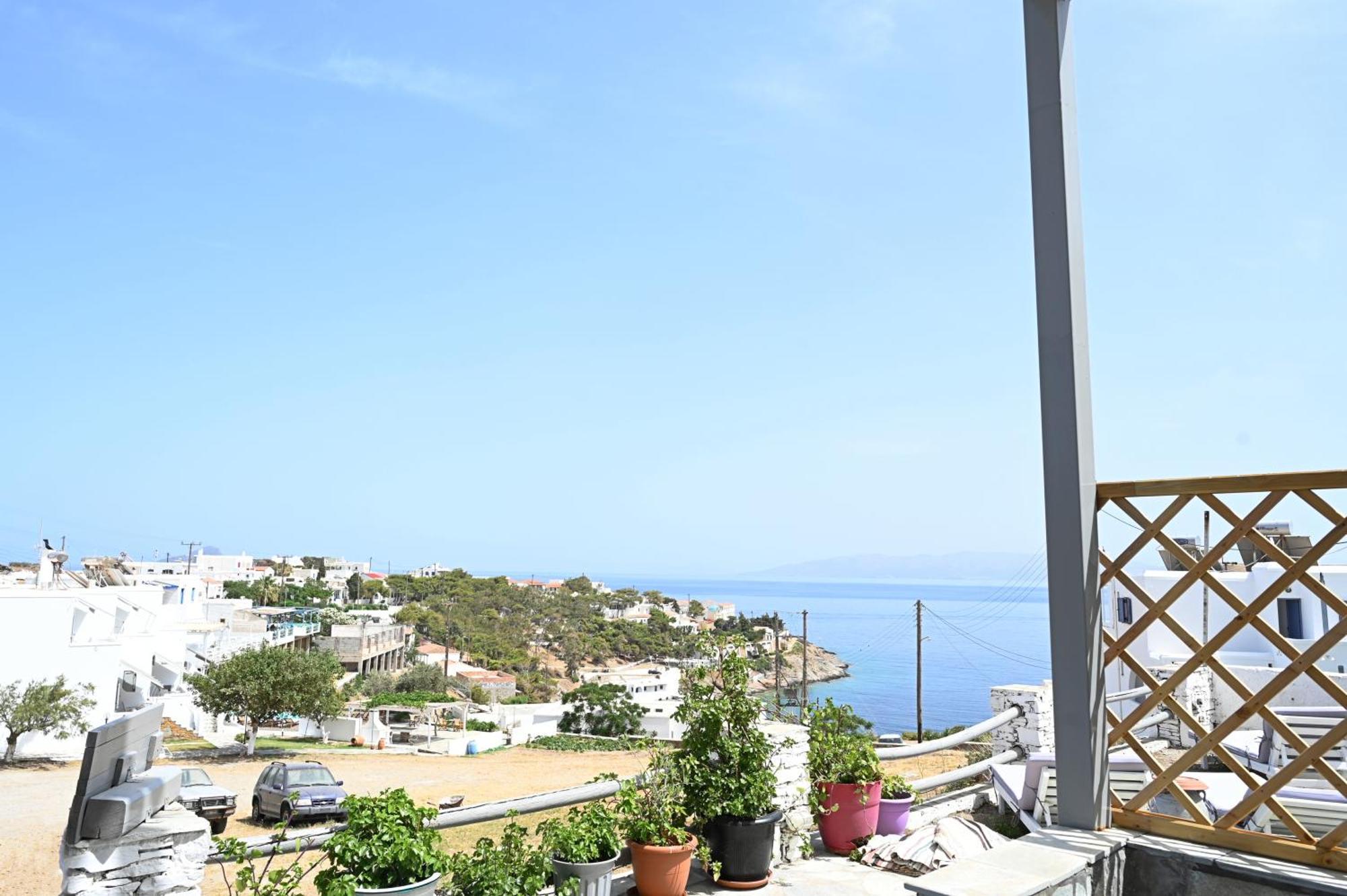Panorama View Kanala Apartment Kythnos Bagian luar foto